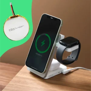 BP606563 round battery for wireless charger