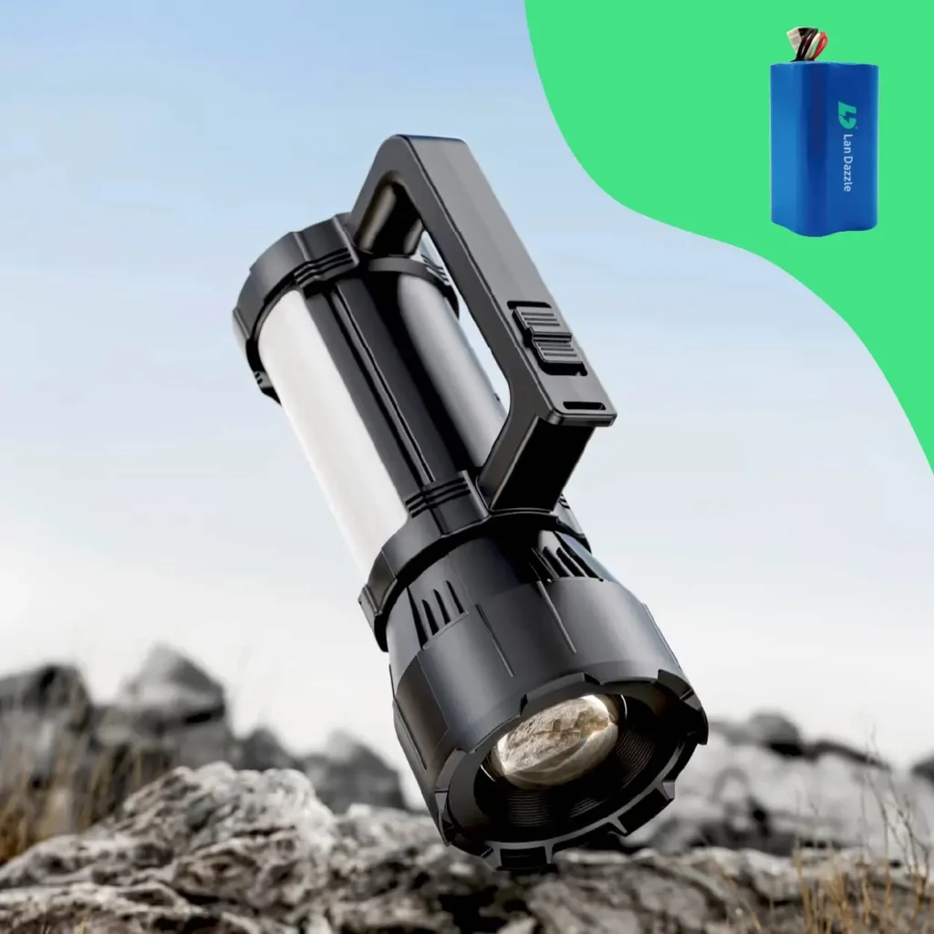 18650 2S2P battery pack for flashlight