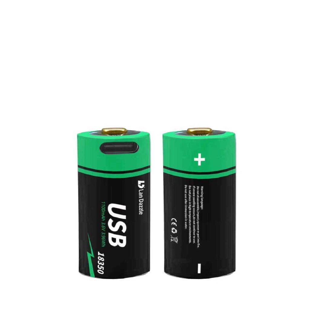 18350 بطاريات c قابلة لإعادة الشحن 18350