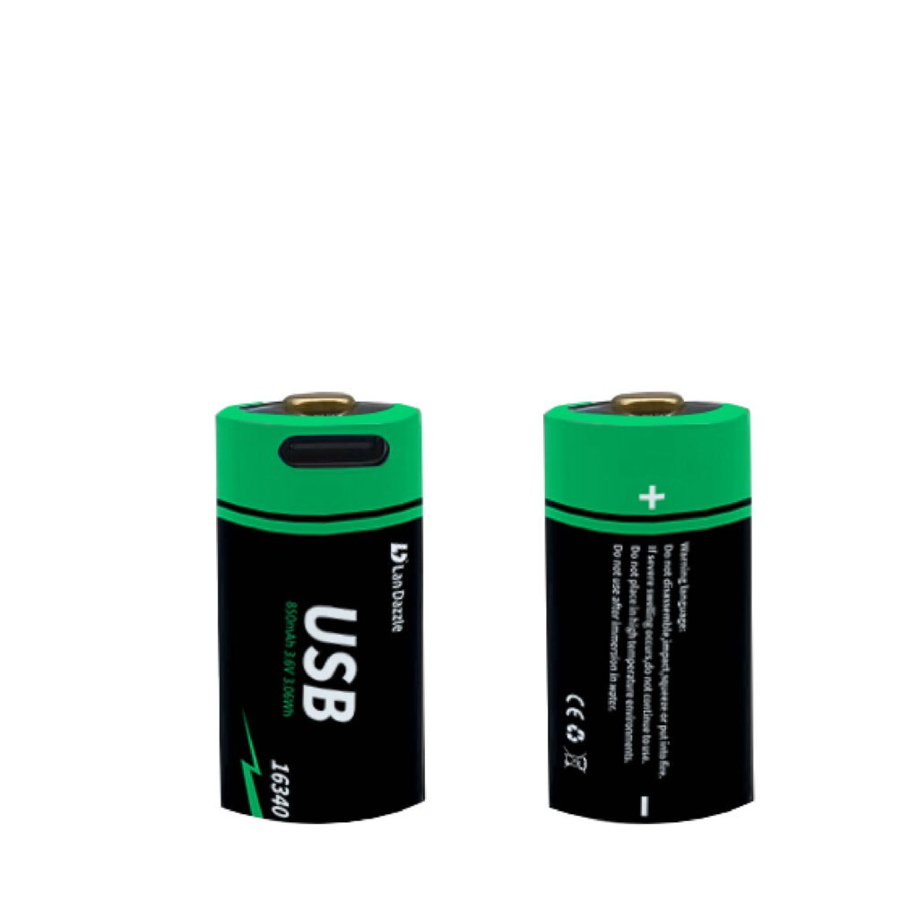 16340 Rechargeable C Batteries
