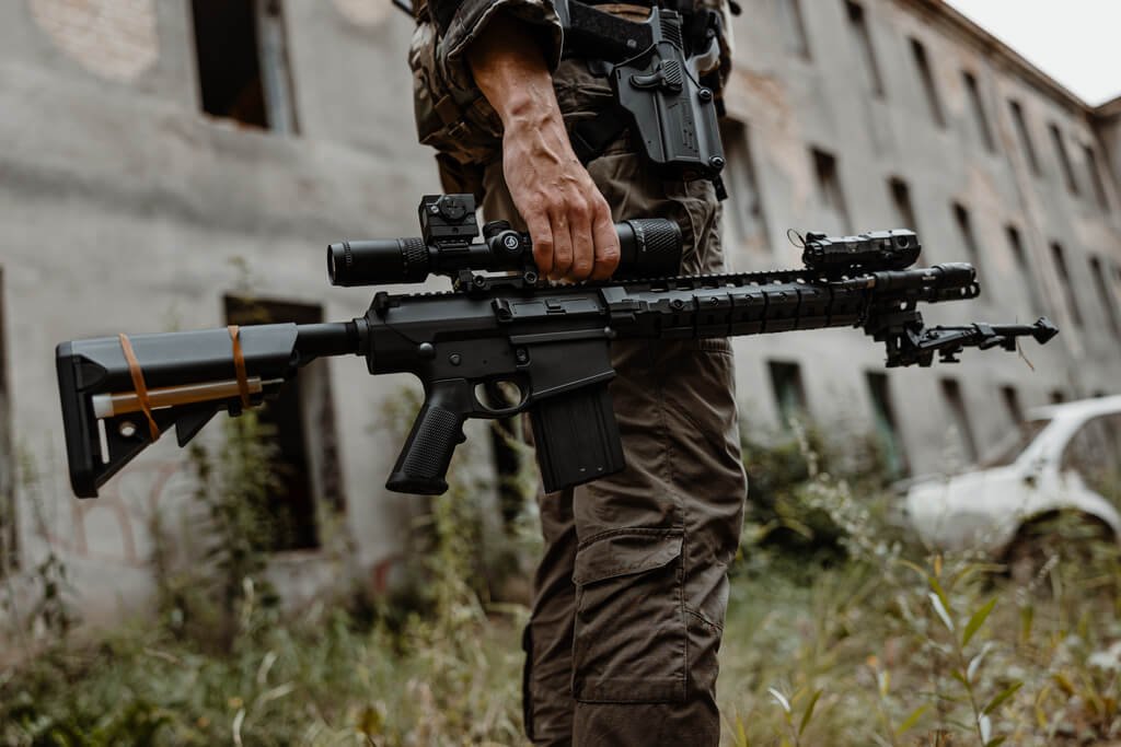 rifle eléctrico airsoft