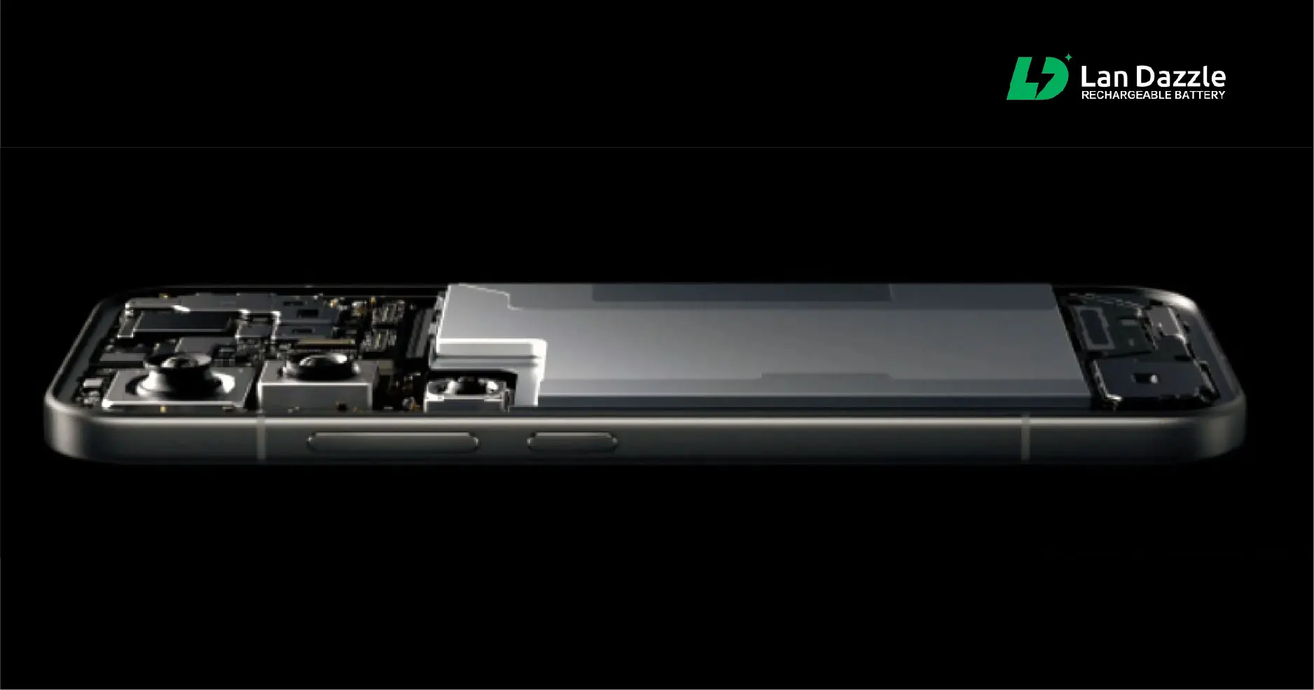 xiaomi 17 with custom shaped batteries