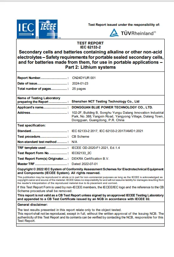 IEC 62133