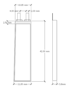 smart glasses batteries