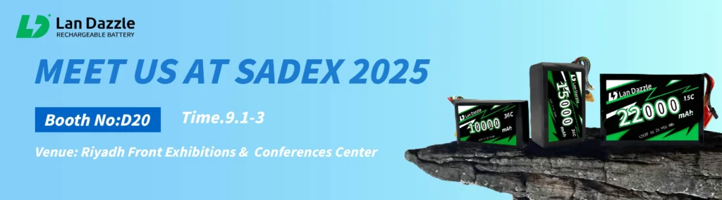 LanDazzle Invites You to SADEX 2025: Explore Our High Performance Drone Battery 31 landazzle at sadex2025