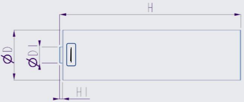 14100 rechargeable c battery dimension