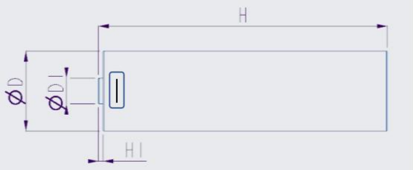 14500 rechargeable c battery dimension