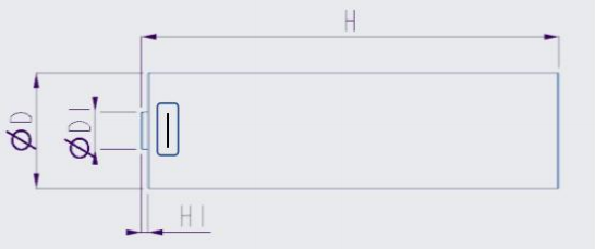 18650 rechargeable c battery dimension