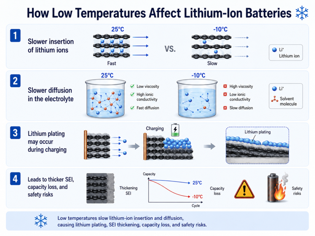 The Ultimate Guide to Choose Lithium Battery for Cold Weather 1 how low temperature affect lithium-ion batteries