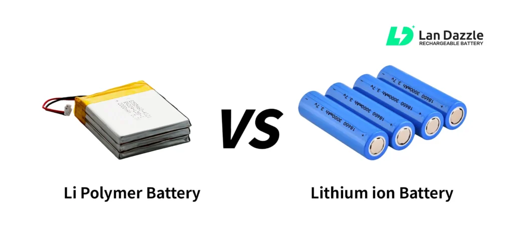 Li Polymer Battery vs Lithium ion Battery