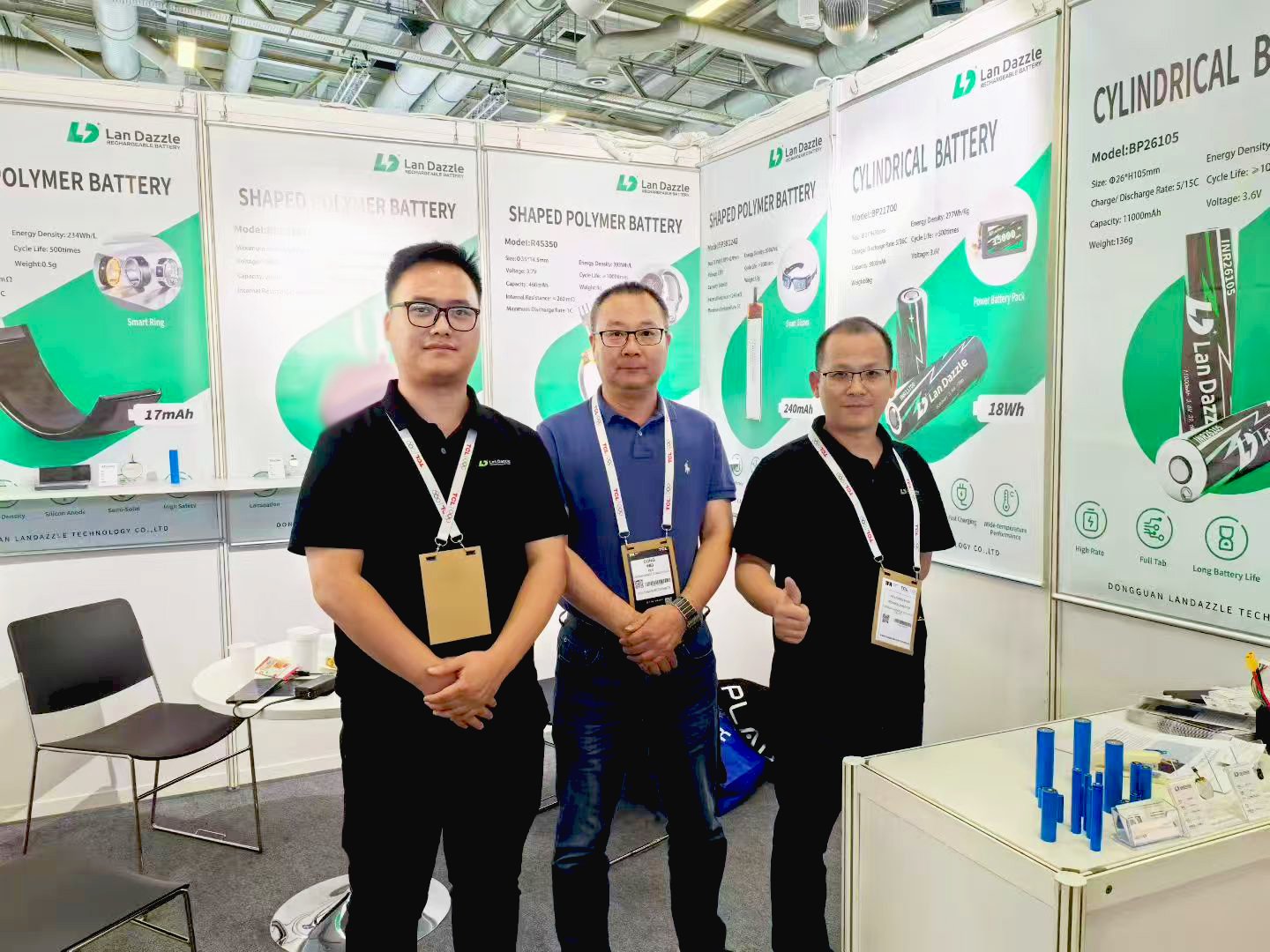 About us 3 LanDazzle Team at IFA 2025