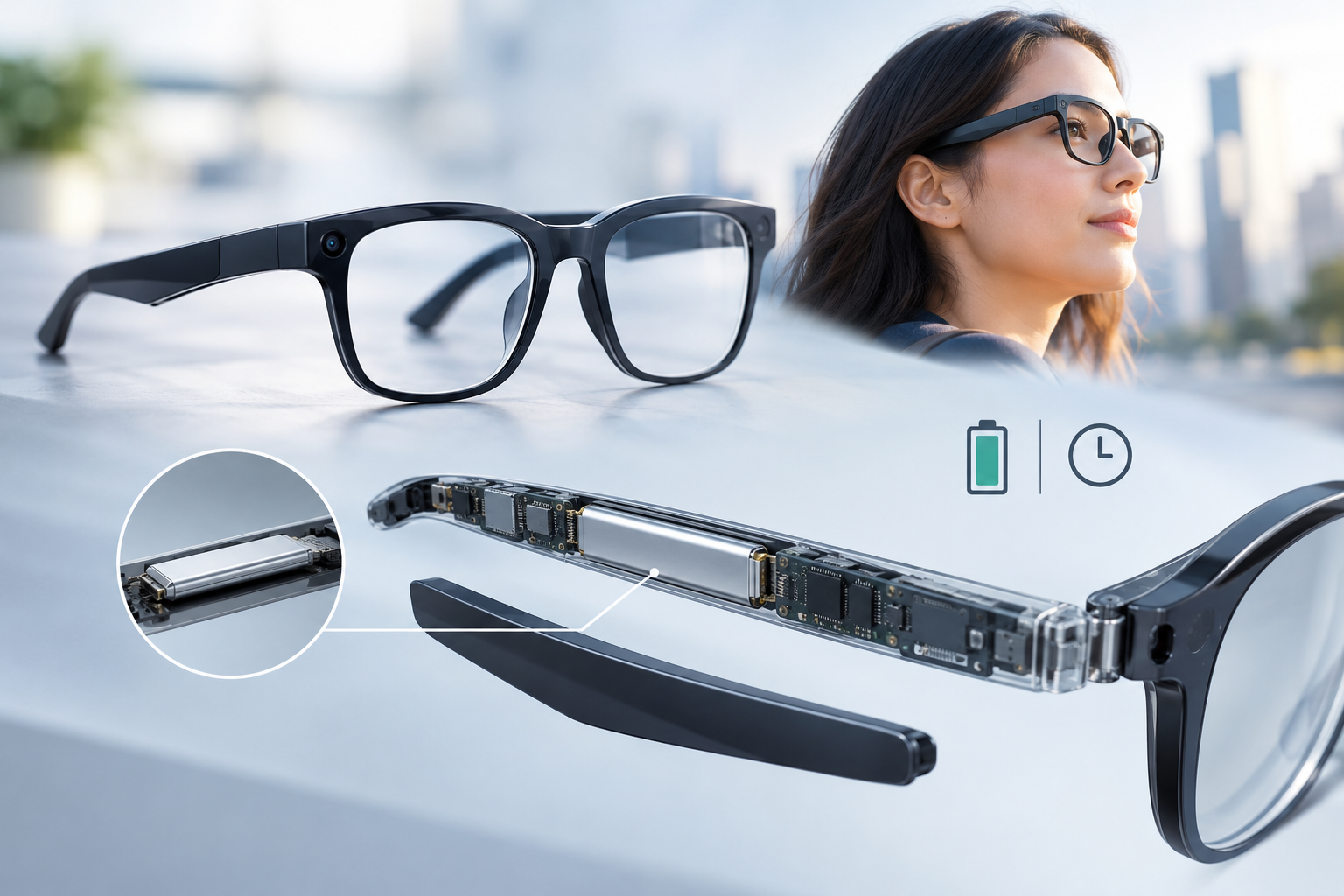prescription smart glasses design