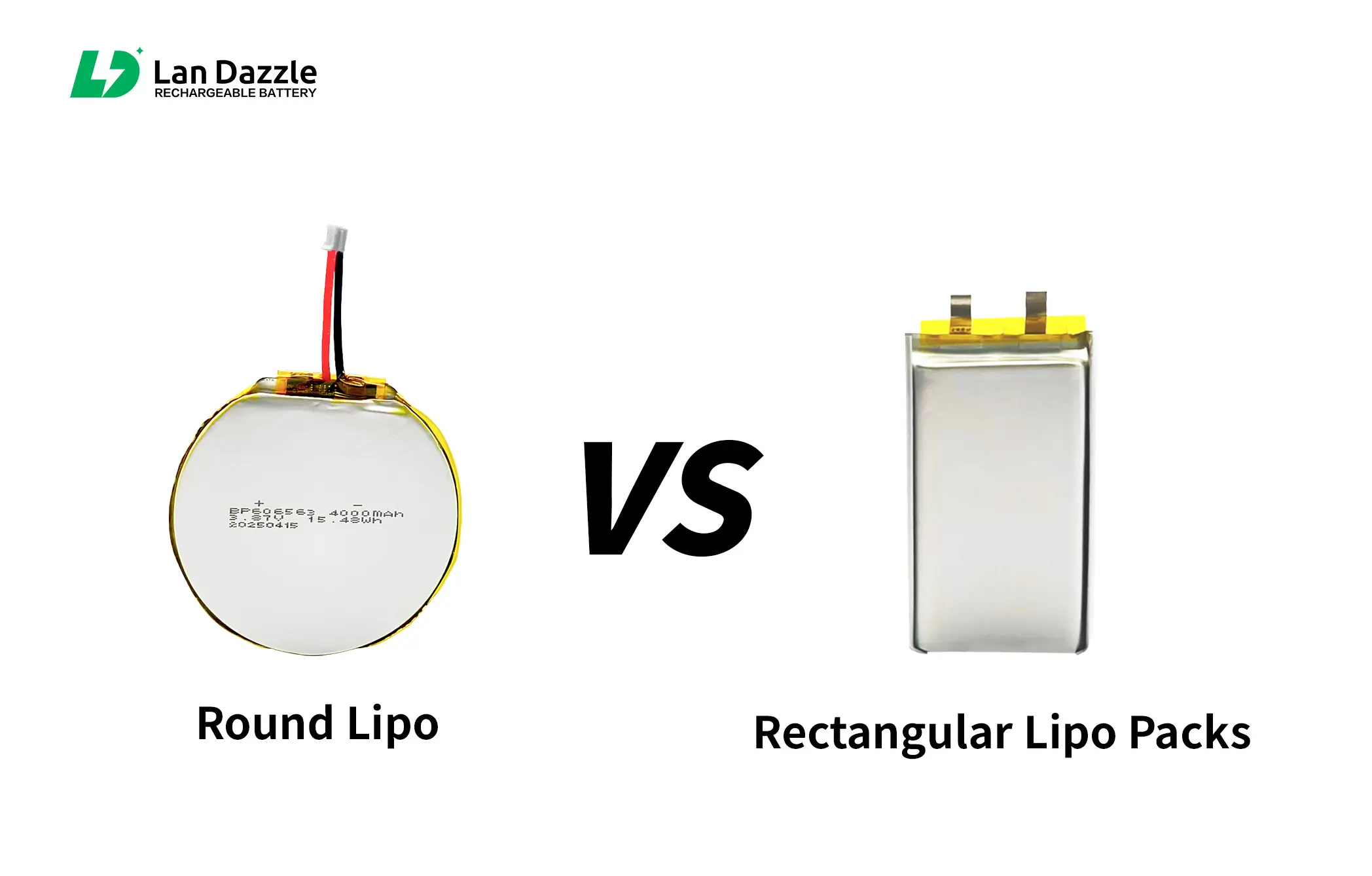 custom lithium battery vs standard