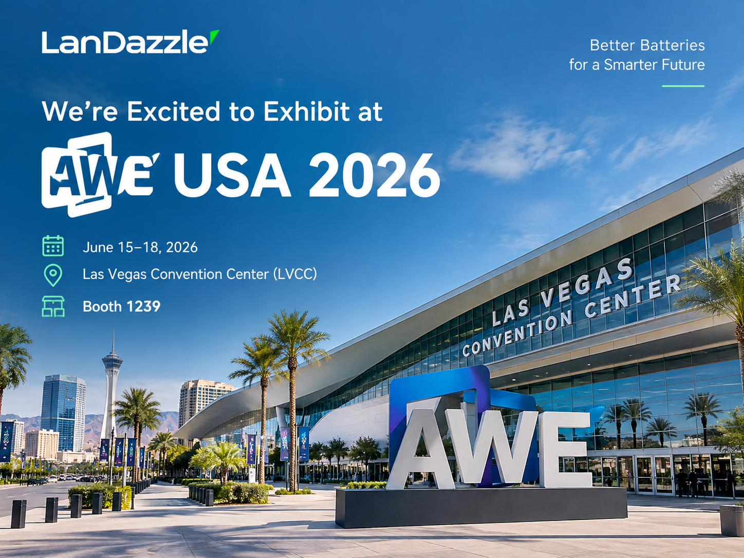 landazzle to exhibit at awe usa 2026