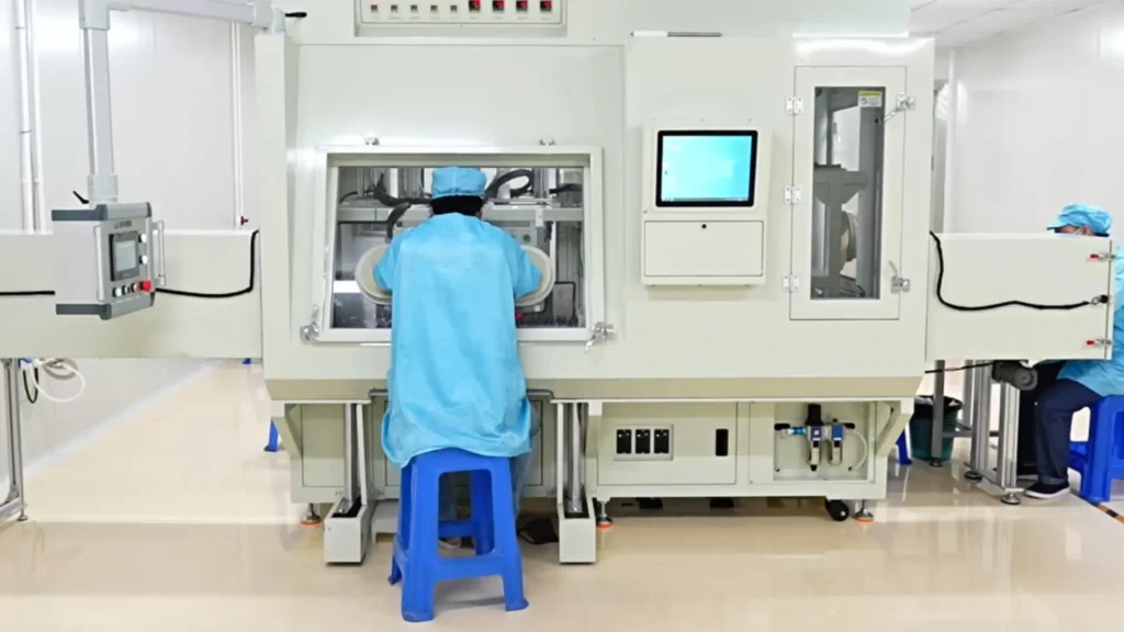 Inside Our Custom Battery Factory: Manufacturing Capabilities & Quality Control 8 Electrolyte Injection