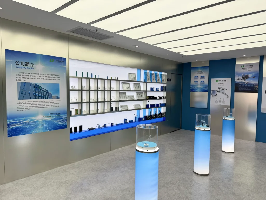 Inside Our Custom Battery Factory: Manufacturing Capabilities & Quality Control 2 landazzle product exhibition hall