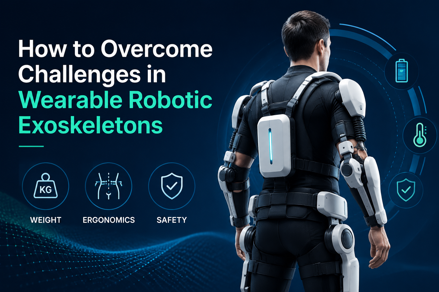 How to Overcome Challenges in Wearable Robotic Exoskeletons