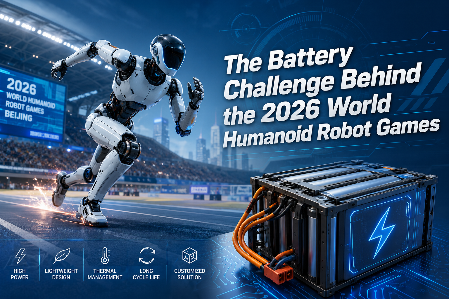 The Battery Challenge Behind the 2026 World Humanoid Robot Games