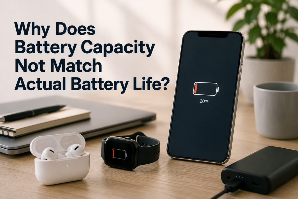 Why Does Battery Capacity Not Match Actual Battery Life? 1 Why Does Battery Capacity Not Match Actual Battery Life