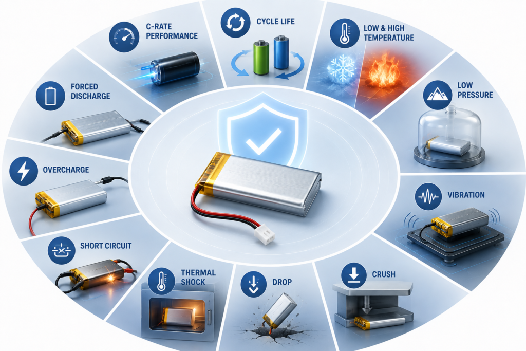 Lithium Battery Testing: 12 Tests We Perform to Ensure Battery Quality 1 lithium battery testing