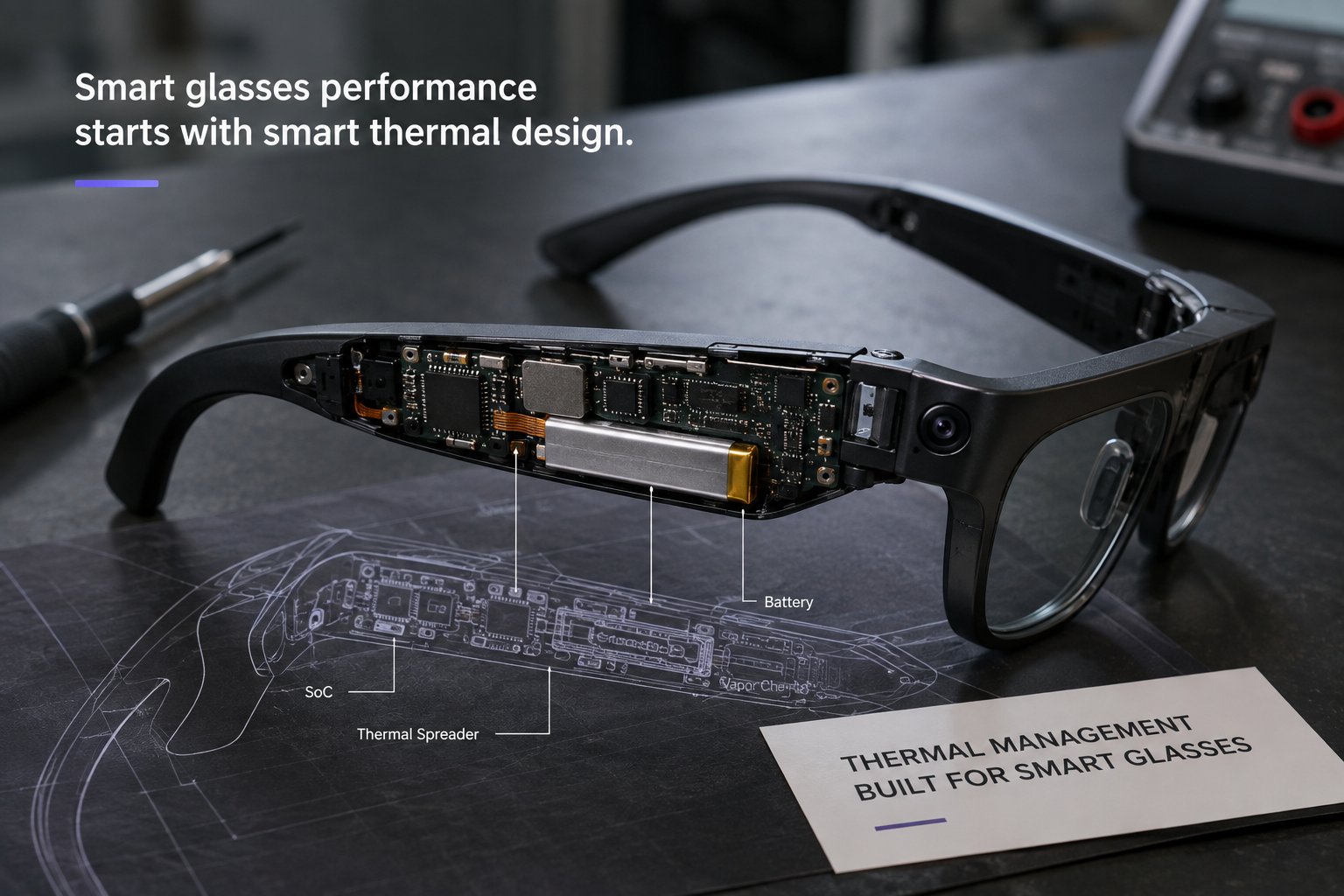 smart glasses heat problem