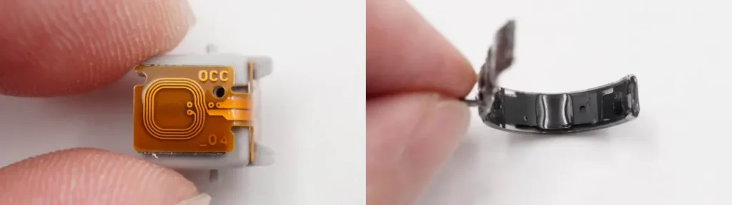 Smart Ring Charging Methods: 3 Main Solutions Explained 4 Left Wireless Charging Induction Coil in the Charging Dock Right Wireless Charging Receiver Coil in the Ring