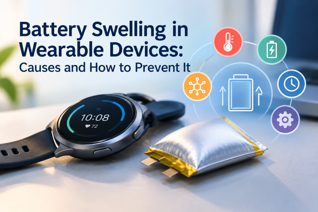 Battery Swelling in Wearable Devices: Causes and How to Prevent It 1 battery swelling in wearable devices