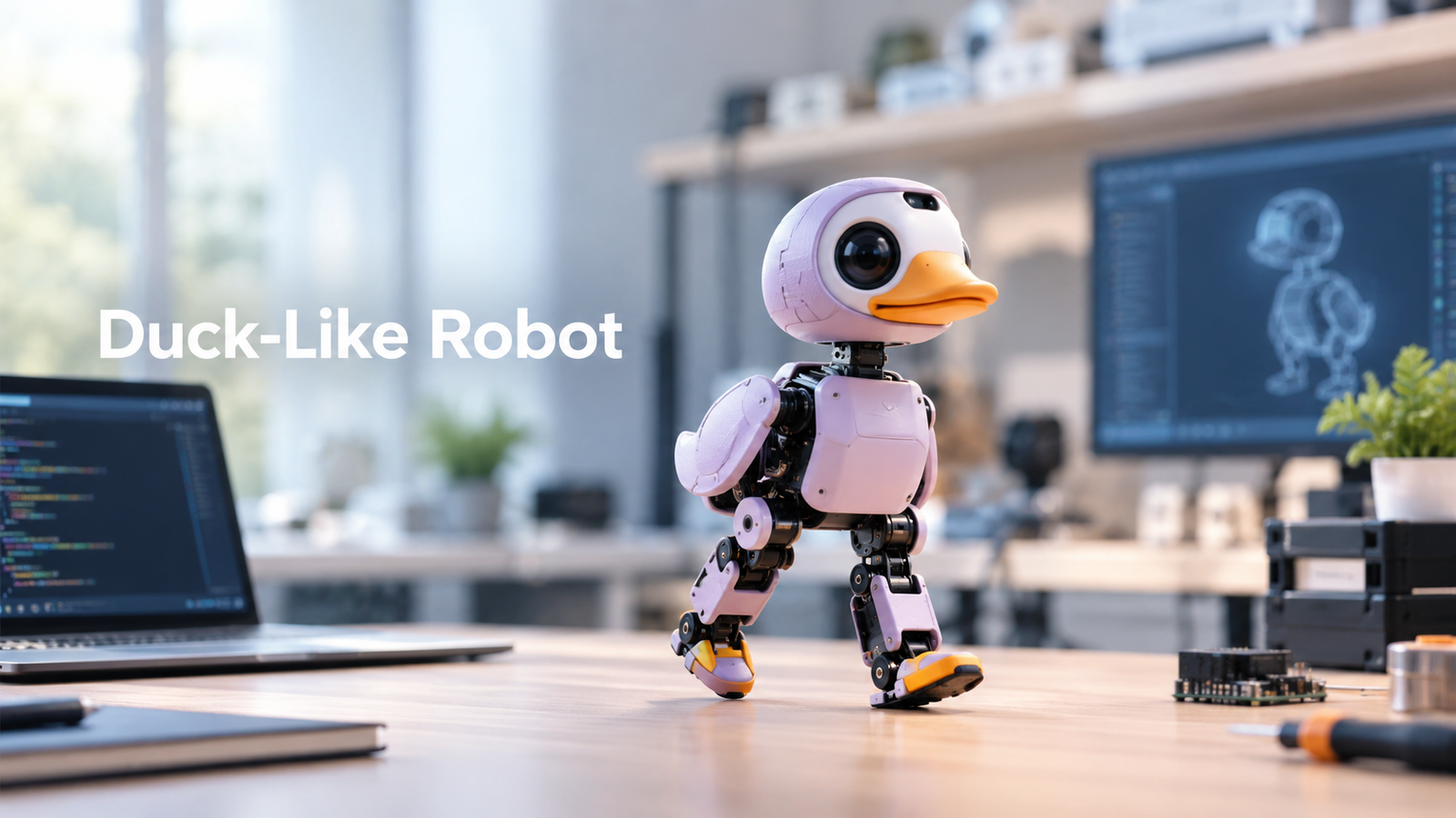 duck-like robot