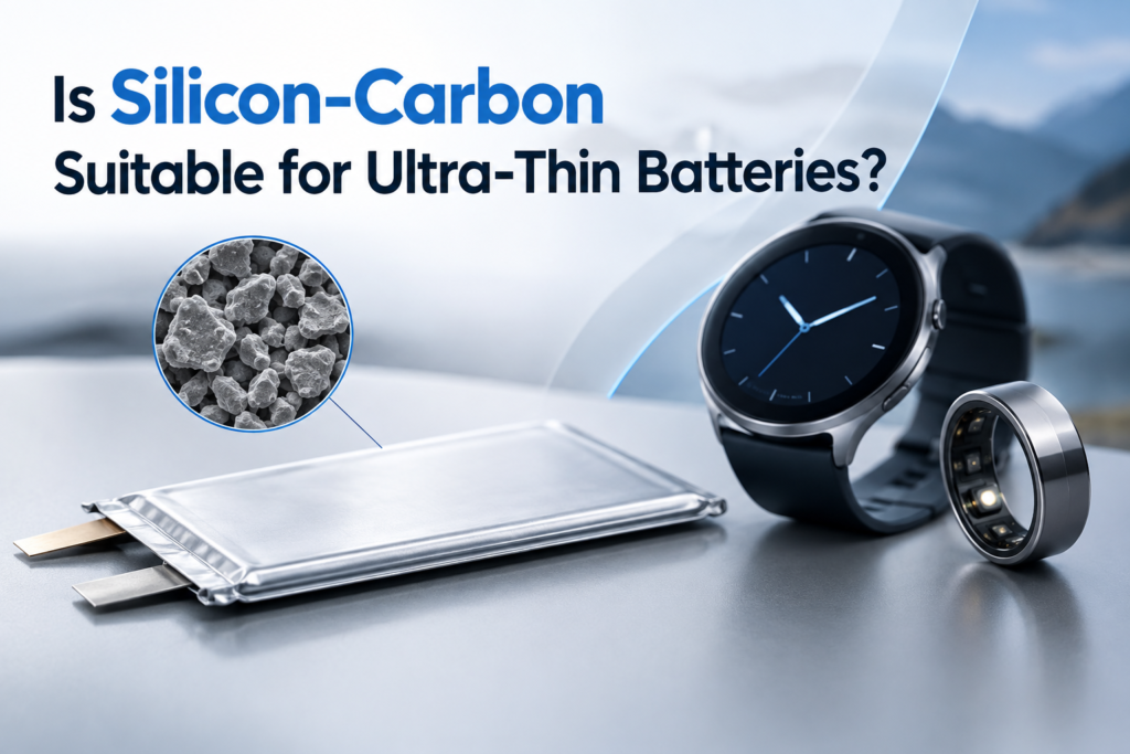 Is Silicon-Carbon Suitable for Ultra-Thin Batteries? 1 silicon carbon for ultra-thin battery