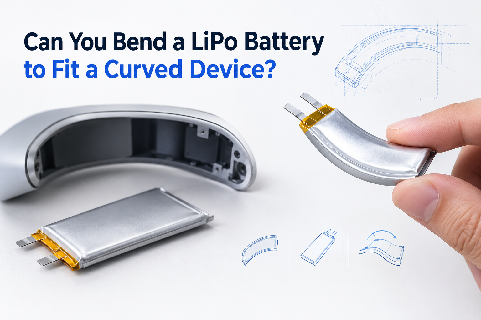 Can You Bend a LiPo Battery to Fit a Curved Device?