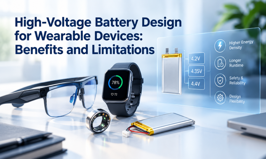 High Voltage Battery for Wearable Devices: Benefits and Limitations 1 high voltage battery for wearable devices