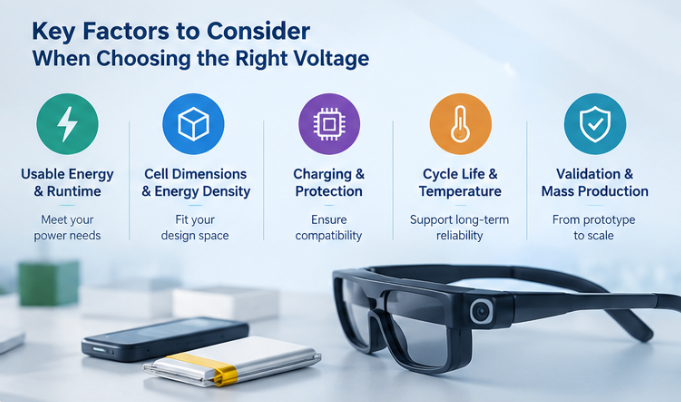 4.2V vs. 4.35V vs. 4.4V Lithium Battery: What Changes? 3 key factor to consider when choosing voltage
