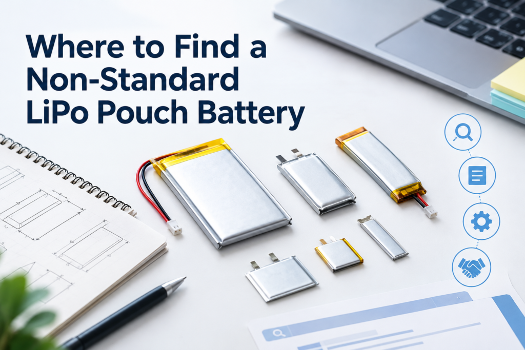 How to Find a Non-Standard LiPo Pouch Battery? 1 where to find a non-standard lipo pouch battery